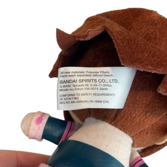 My Hero Academia Tomonui Plush Backpack Clip Keychain Ochaco Uraraka 6" Anime - Picture 7 of 7